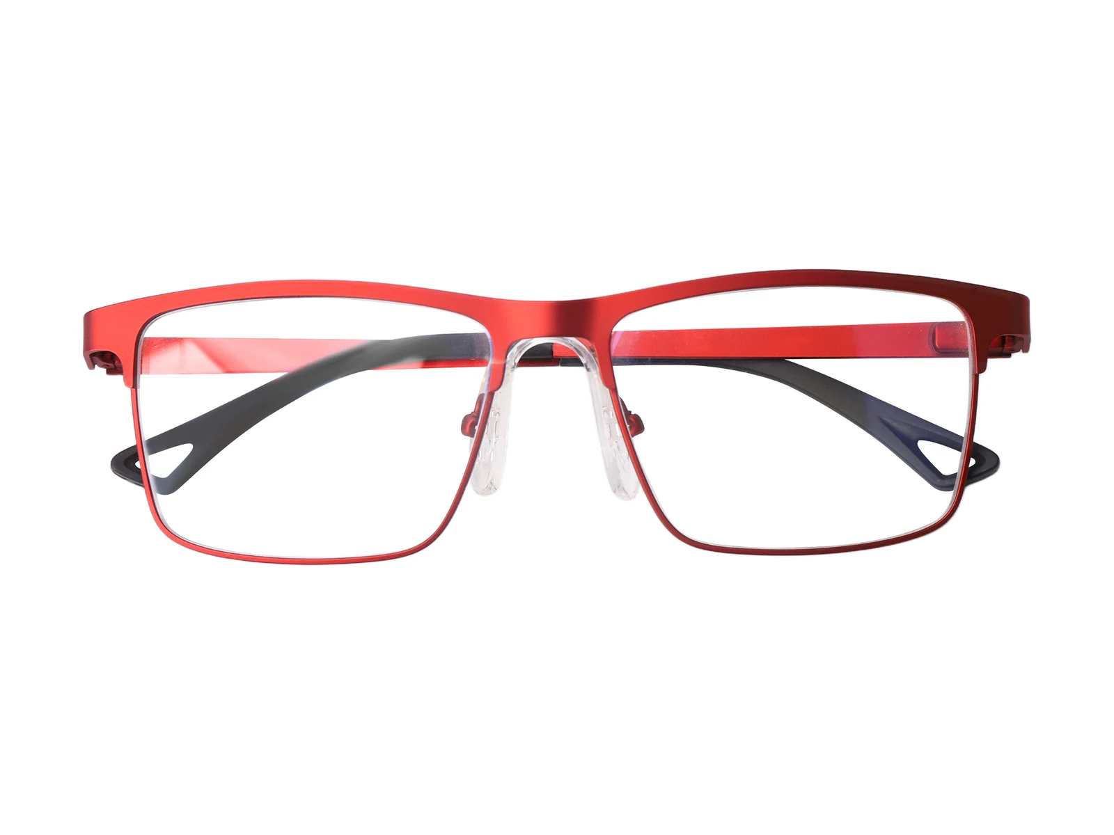 Monture Vega en titane, coloris rouge